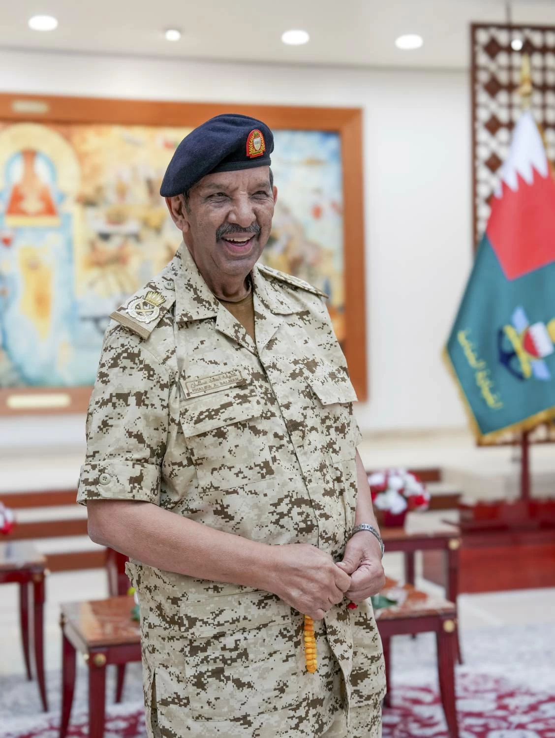 القائد العام يستقبل بعثة الحج التابعة لقوة دفاع البحرين 