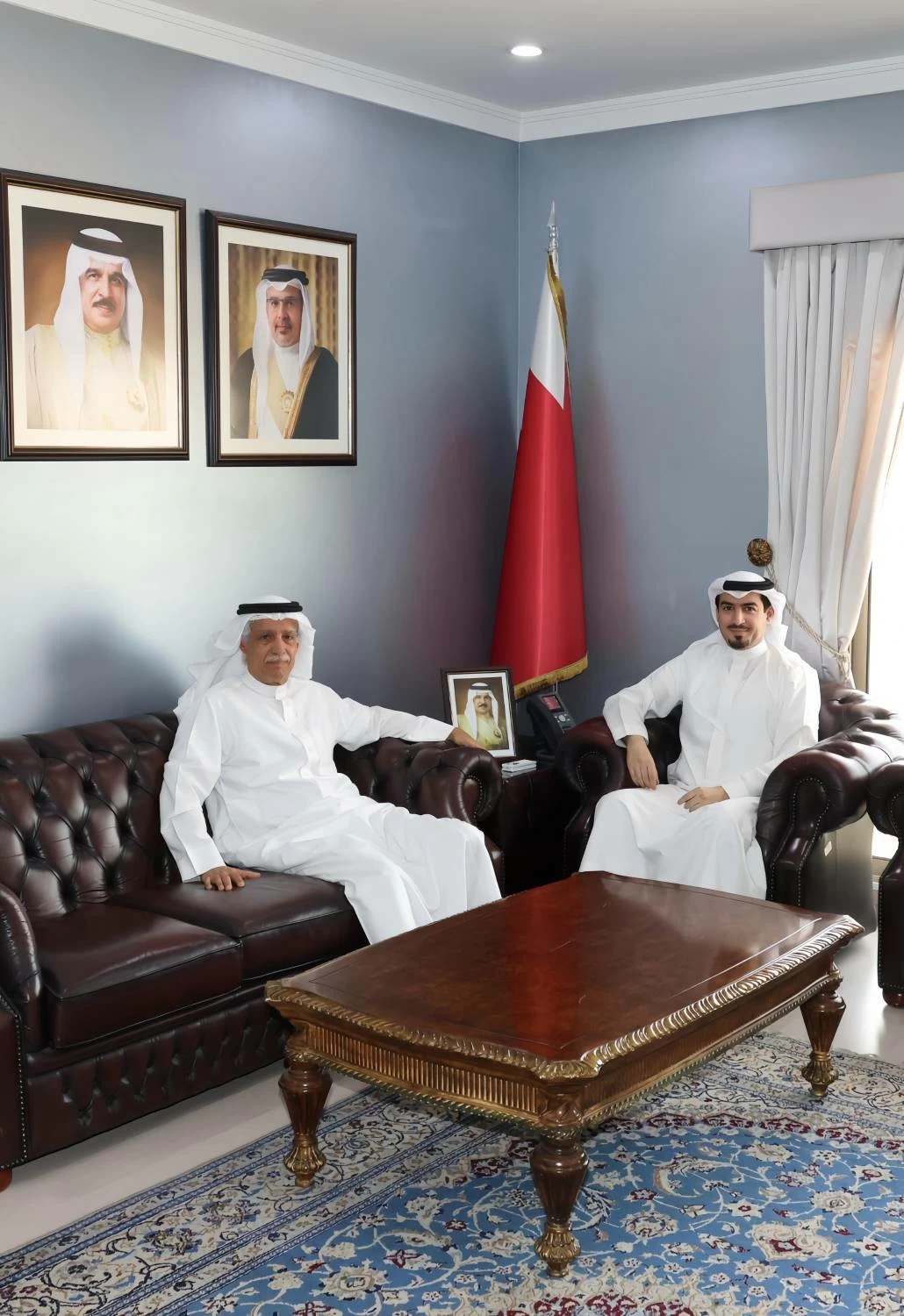 محافظ العاصمة يستقبل رجل الأعمال وليد الزامل 
