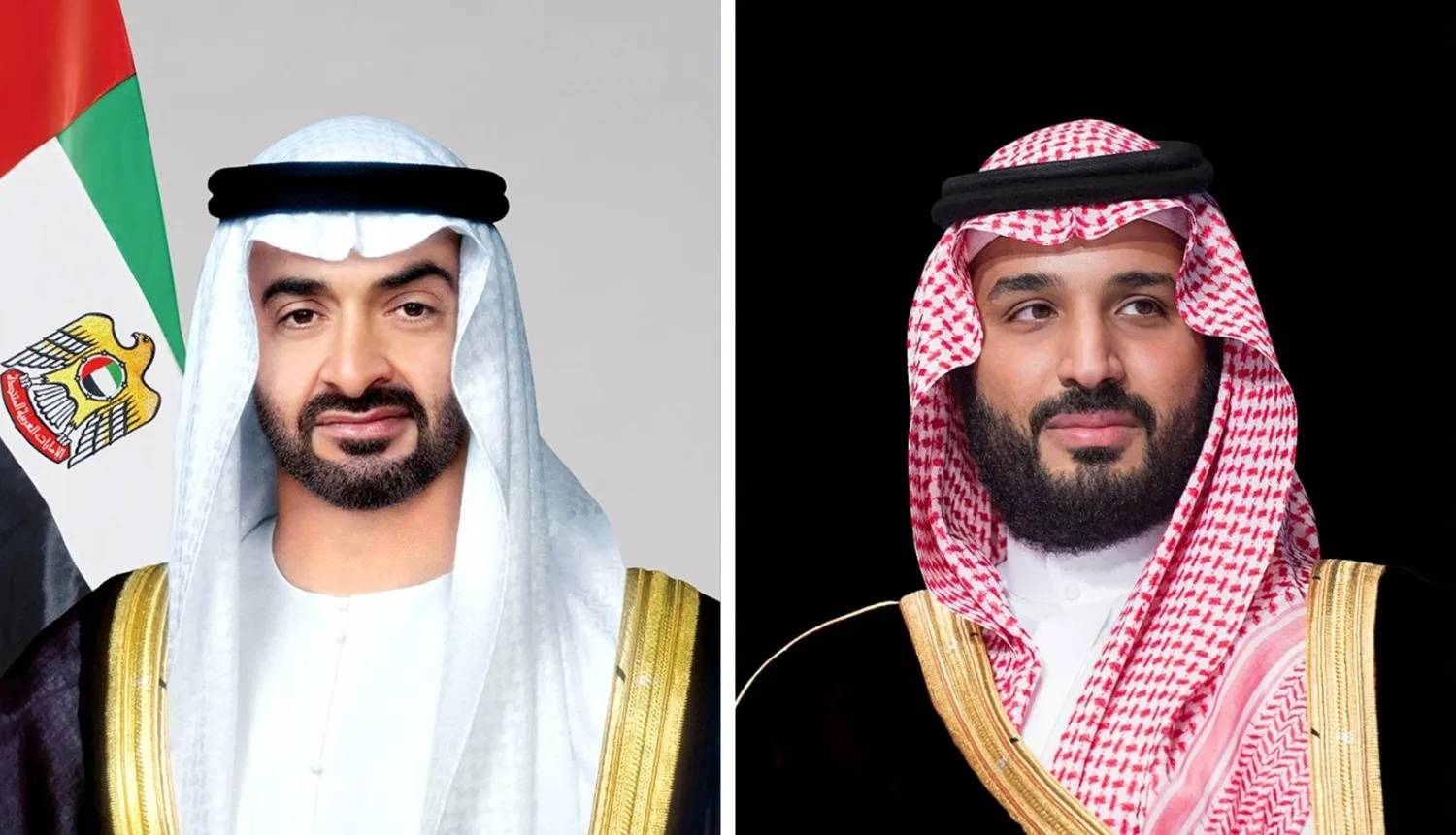 ولي العهد السعودي يجري اتصالًا هاتفيًا برئيس دولة الإمارات العربية المتحدة 