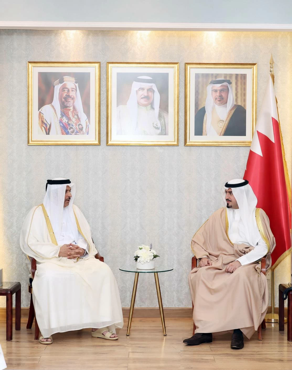 محافظ العاصمة يستقبل سفير دولة قطر 