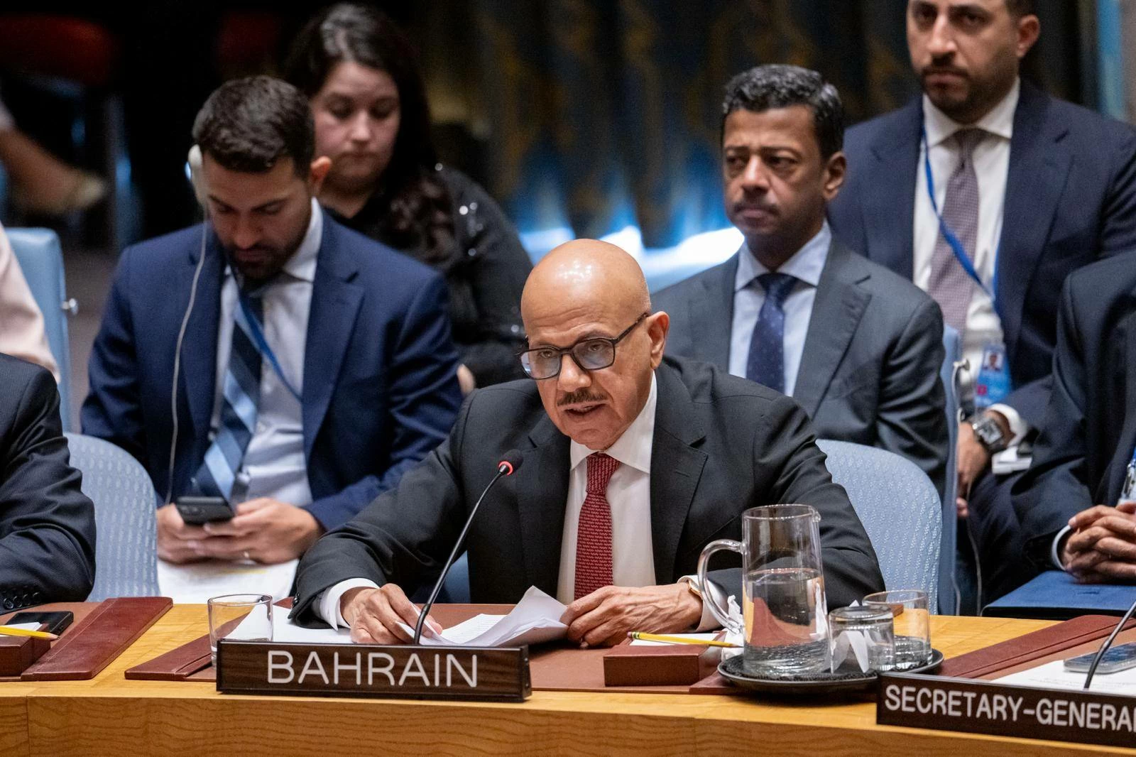 البحرين – وزير الخارجية: ندعو مجلس الأمن إلى القيام بمسؤولياته بما يعزز الثقة في النظام المتعدد الأطراف