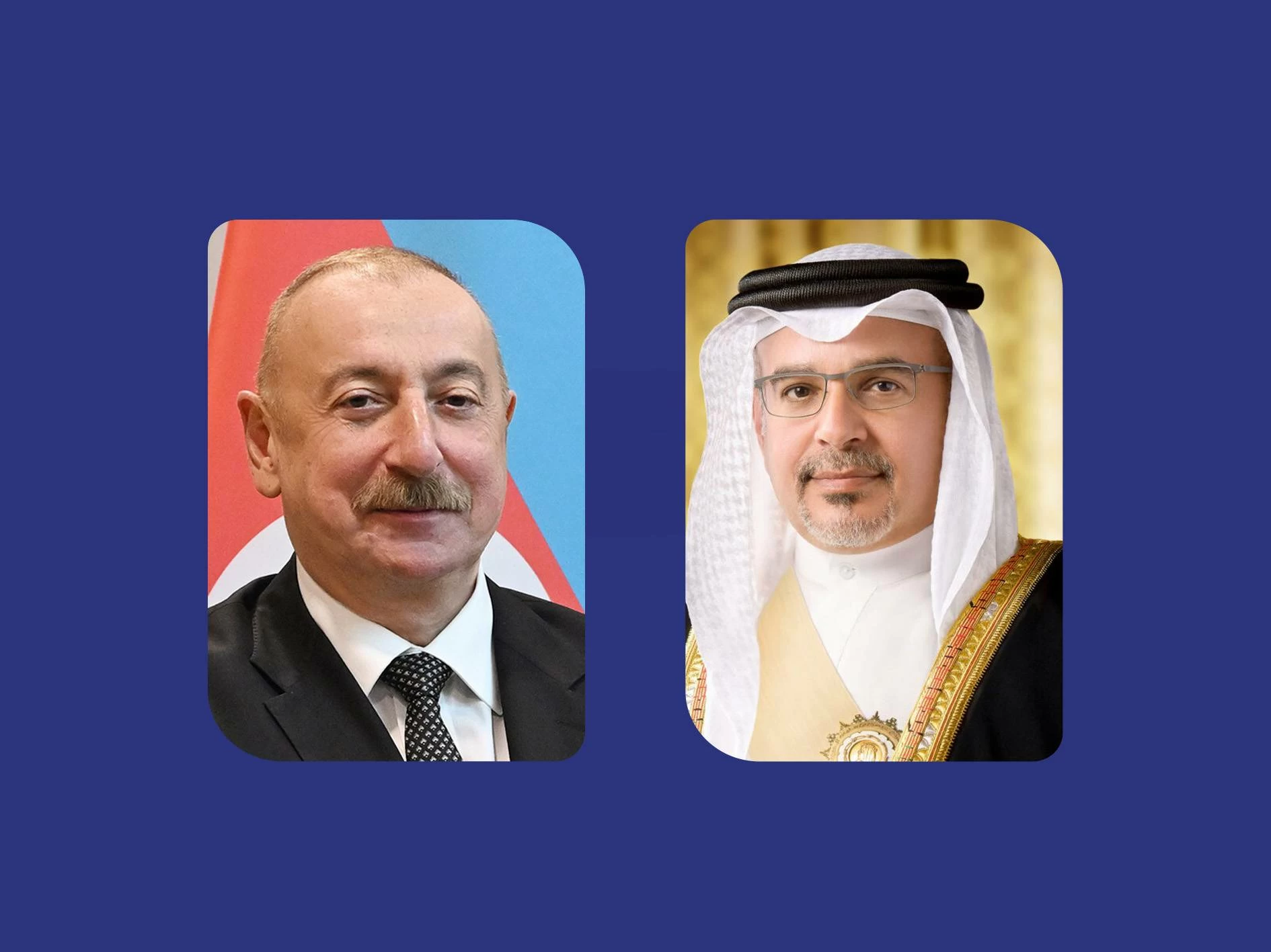 البحرين – ولي العهد ورئيس مجلس الوزراء يهنئان رئيس أذربيجان بيوم الجمهورية