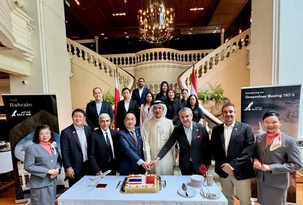البحرين – طيران الخليج تحتفل بعيد الأضحى في بانكوك بحضور دبلوماسي واقتصادي