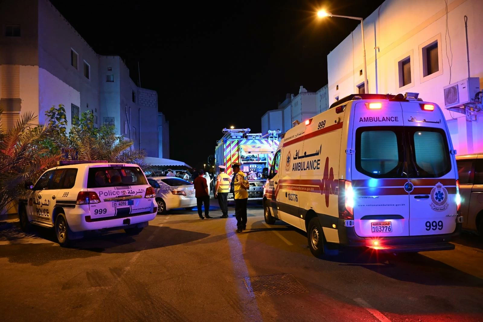 البحرين – الدفاع المدني ينقذ 5 أطفال من حريق أثناء تواجدهم بمفردهم في أحد المنازل بمنطقة عالي