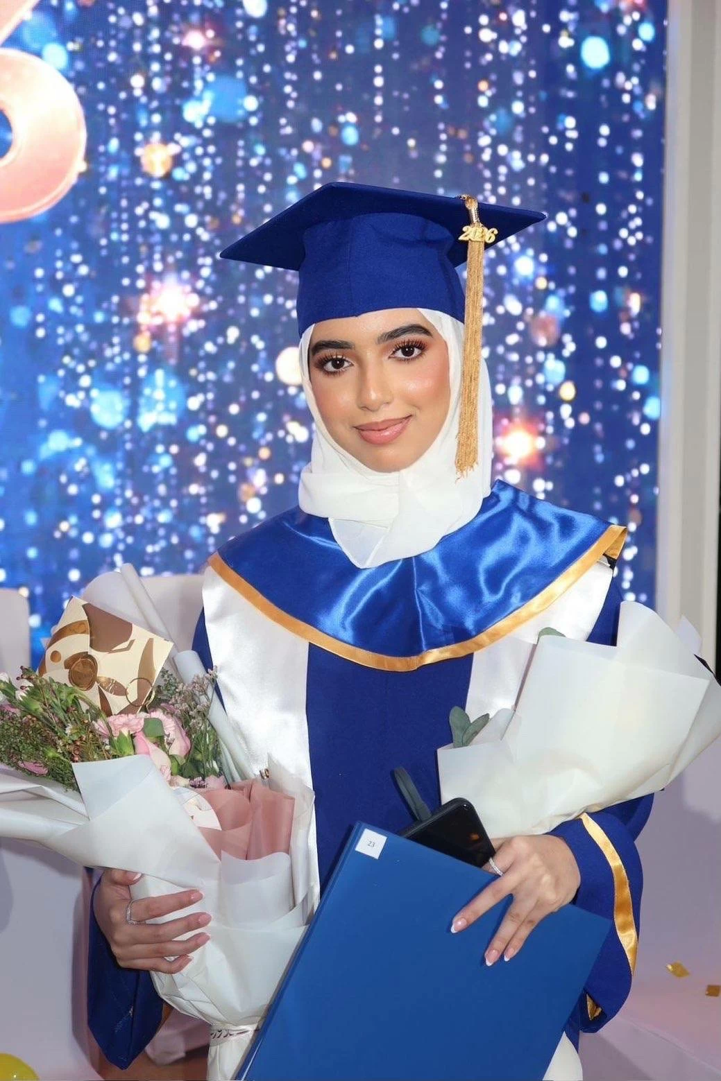ماريا فؤاد الكويتي تحتفل بتخرجها من مدرسة الإبداع الخاصة 