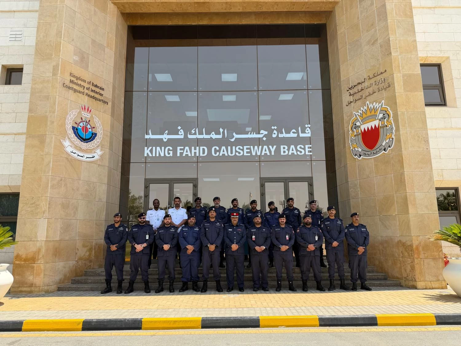 أمن المنافذ وخفر السواحل: تمرين للإخلاء البحري بجسر الملك فهد لرفع مستوى الجاهزية بحالات الطوارئ 