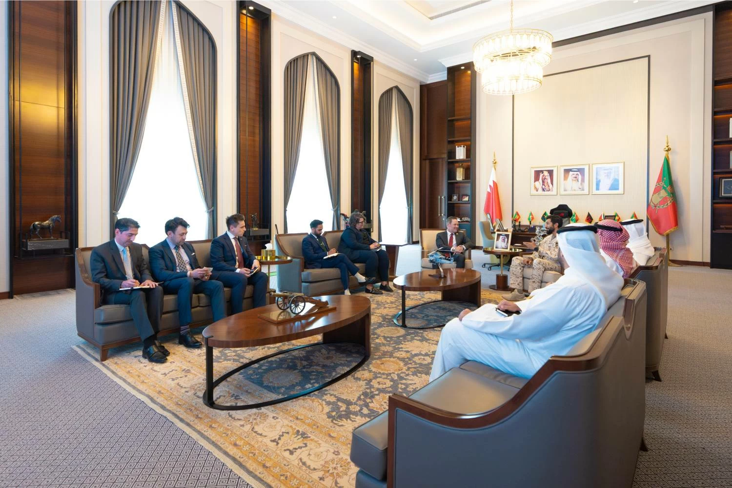 البحرين – ناصر بن حمد يستقبل مندوب الولايات المتحدة لدى الأمم المتحدة