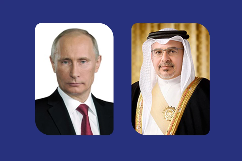 البحرين – ولي العهد ورئيس مجلس الوزراء يهنئ الرئيس الروسي بمناسبة اليوم الوطني البحرين – ولي العهد ورئيس مجلس الوزراء يهنئ الرئيس الروسي بمناسبة اليوم الوطني