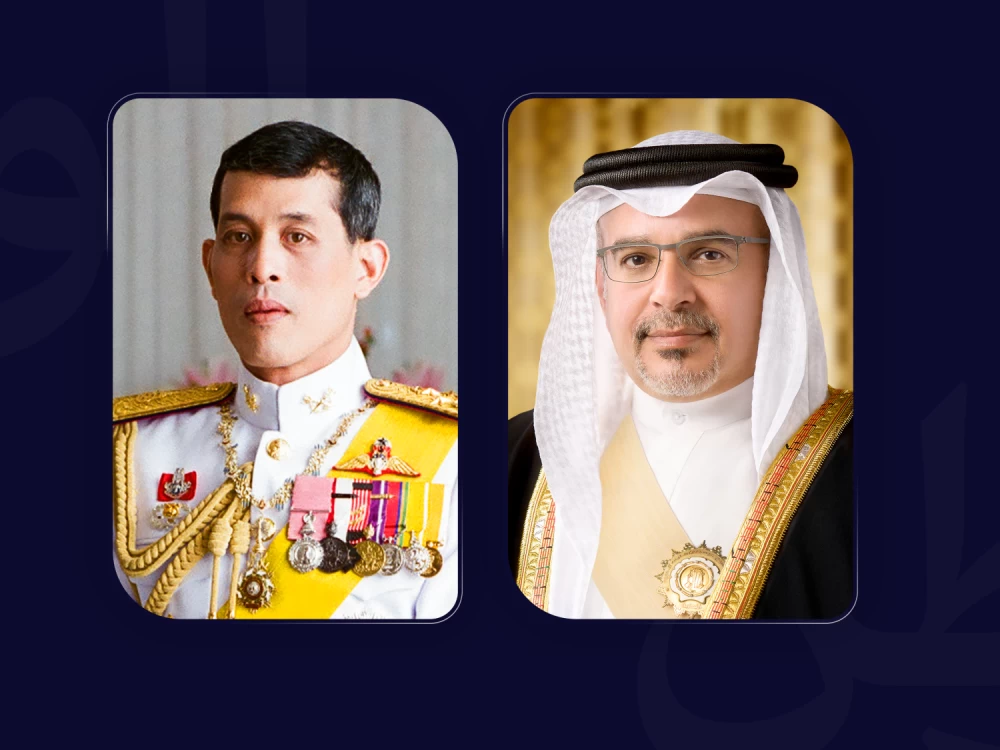 البحرين – ولي العهد ورئيس مجلس الوزراء يعزون ملك مملكة تايلاند في وفاة ابنته الكبرى البحرين – ولي العهد ورئيس مجلس الوزراء يعزون ملك مملكة تايلاند في وفاة ابنته الكبرى