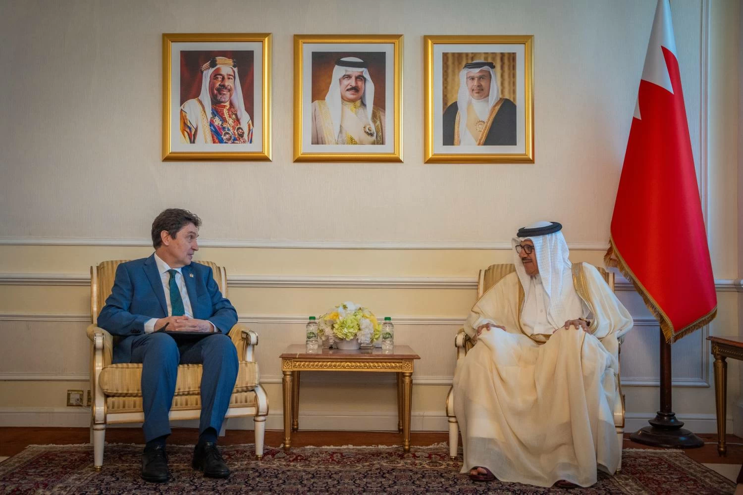 وزير الخارجية يستقبل مجموعة الصداقة الفرنسية - الخليجية 