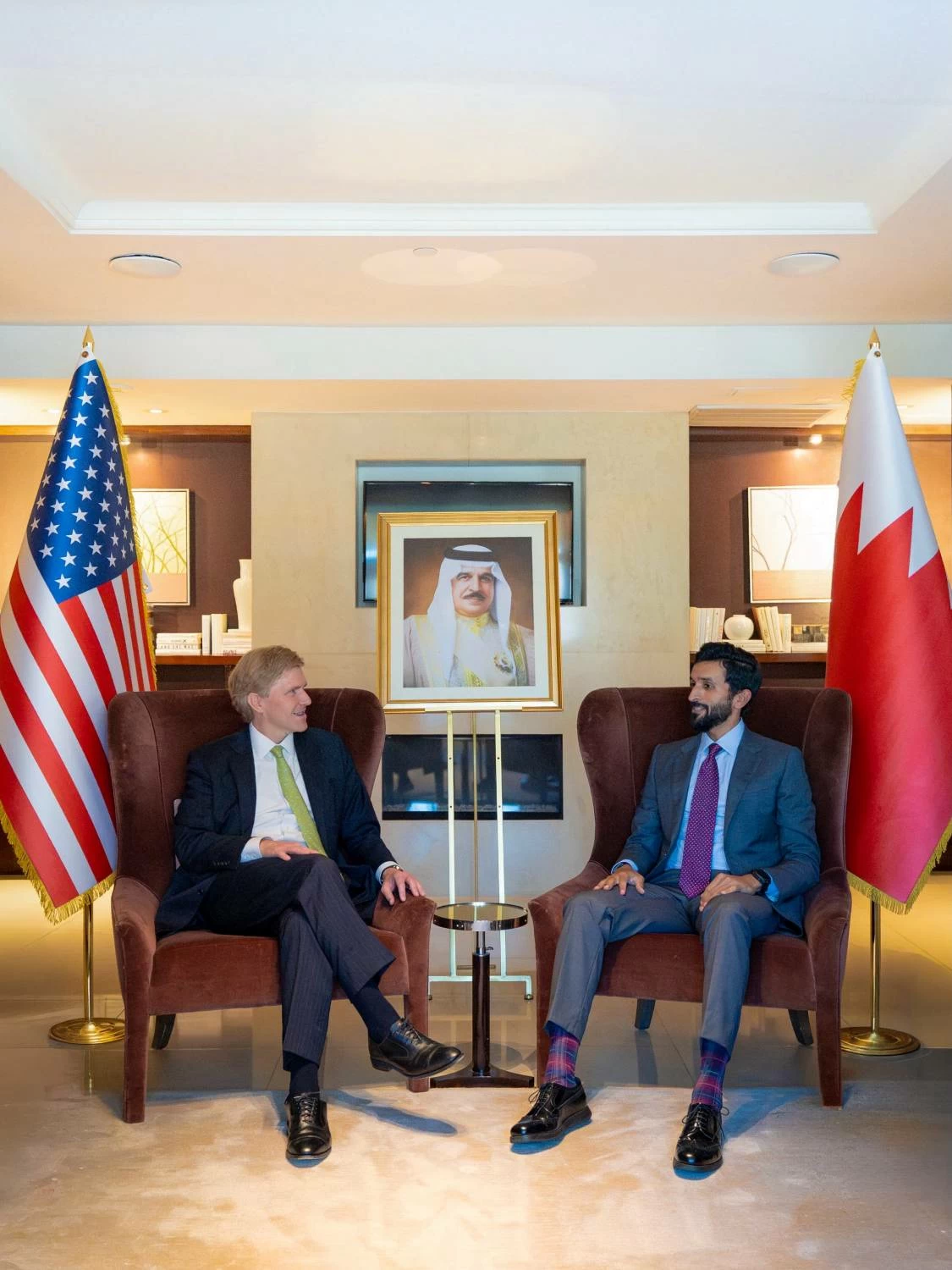 البحرين – ناصر بن حمد: الشراكة البحرينية الأمريكية تتجه نحو مستويات أكثر تقدما في مجالات الدفاع والتكنولوجيا
