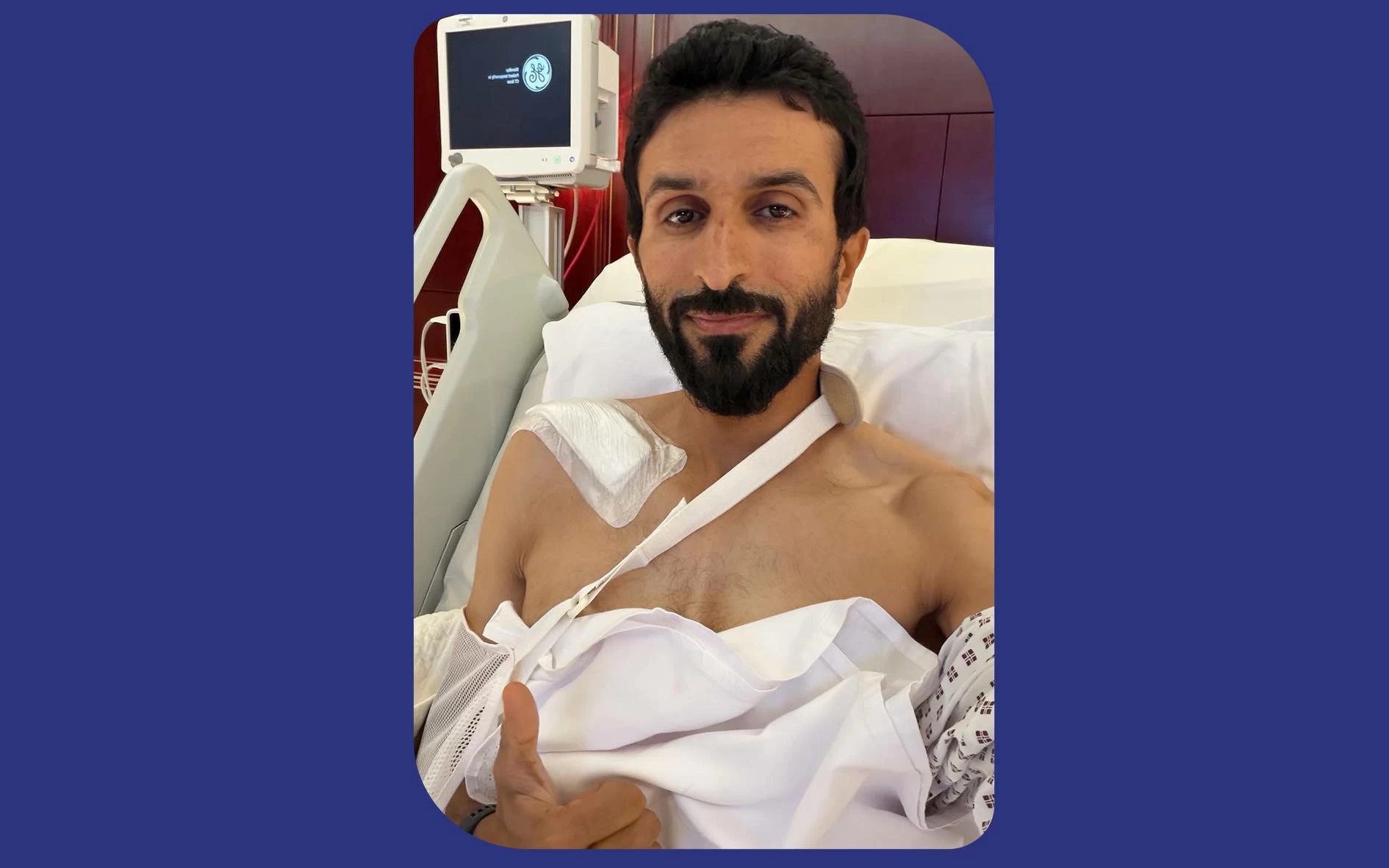 البحرين – ناصر بن حمد يعلن نجاح العملية الجراحية التي أجراها بعد الإصابة