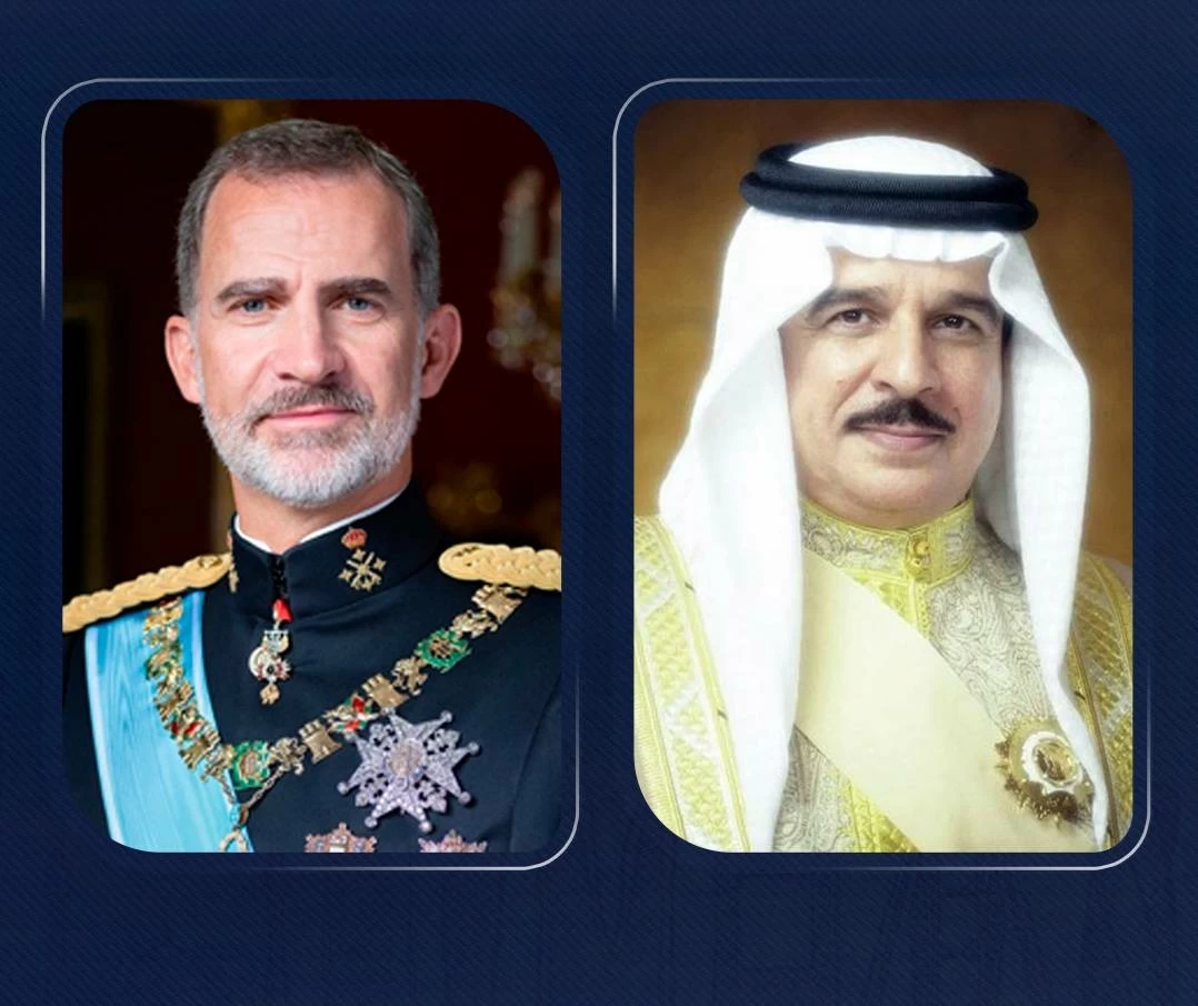 البحرين – الملك يهنئ ملك إسبانيا بفوز المنتخب الإسباني بكأس العالم 2026