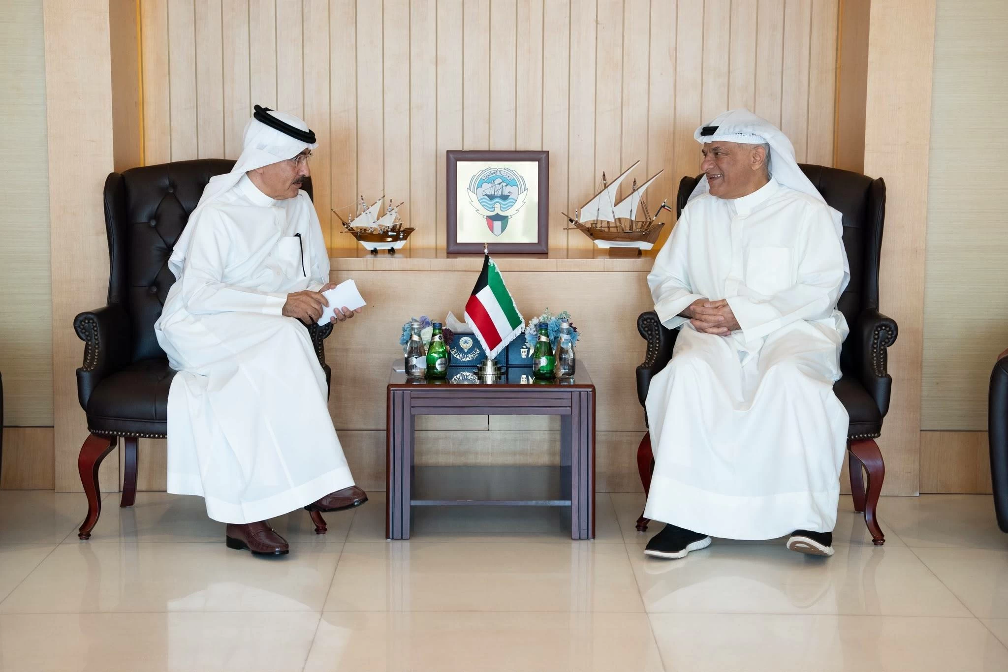 البحرين – رئيس الخليج العربي ووزير التعليم العالي الكويتي يبحثان توسيع الشراكات الأكاديمية وتبادل الخبرات البحرين – رئيس الخليج العربي ووزير التعليم العالي الكويتي يبحثان توسيع الشراكات الأكاديمية وتبادل الخبرات